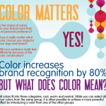 اینفوگرافیک ColorMatters درباره اهمیت رنگ